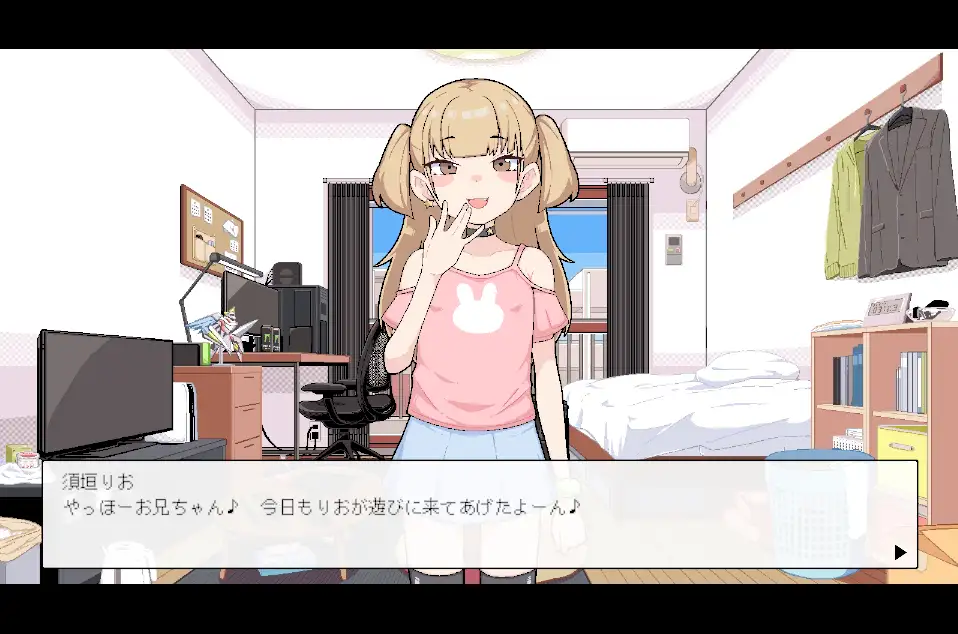 新作[互动SLG/触摸抚摸/像素动态] 对无知的雌小鬼进行色色触摸 無知なメ〇ガキにエッチなおさわり 生肉版 [120M]