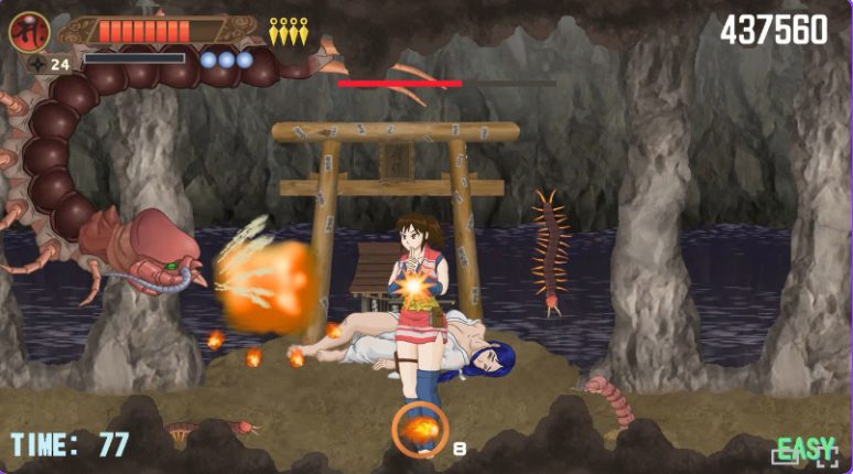 【PC/生肉/动作/ACT游戏/1.70G】 忍の娘 （忍び NINJAGIRL） Ver1.6.6 生肉步兵版+动作ACT游戏+1.70G