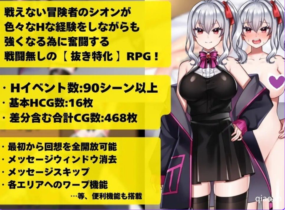 【PC/官中/探索/RPG游戏/1.30G】 冒险者紫苑无法战斗!~明明应该变强 ST官中版+存档+探索RPG游戏+1.30G