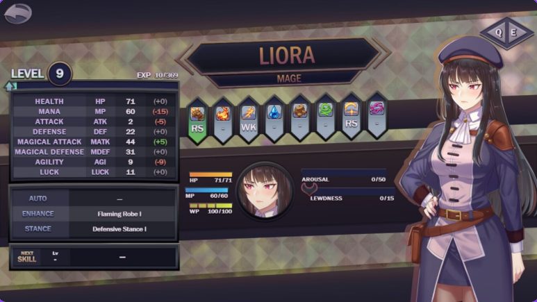 【PC/安卓/日式/RPG游戏/870M】莉欧拉：尊严的价码（Liora’s Price of Dignity）Ver0.8.0 PR2 官中步兵版+MOD+PC+安卓+870M