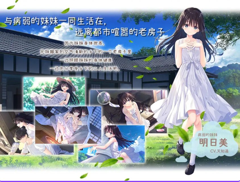 【PC/官中/爆款/RPG游戏/5.30G】 痴情哥哥与病弱妹妹的乡间生活  官中版+【DLC1-5】+存档+爆款RPG游戏+5.30G