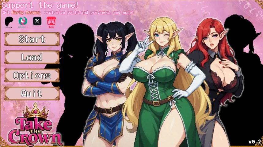 【PC/安卓/汉化/日式/SLG游戏/4.0G】 精灵少女夺冠记 （Take the Crown） Ver0.4 汉化版+PC+安卓+日式SLG游戏+4.0G